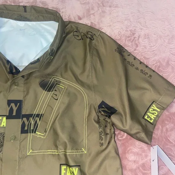 Nike KD Kevin Durant Big & Tall Basketball Green Shirt Size XL-Tall - Picture 8 of 14